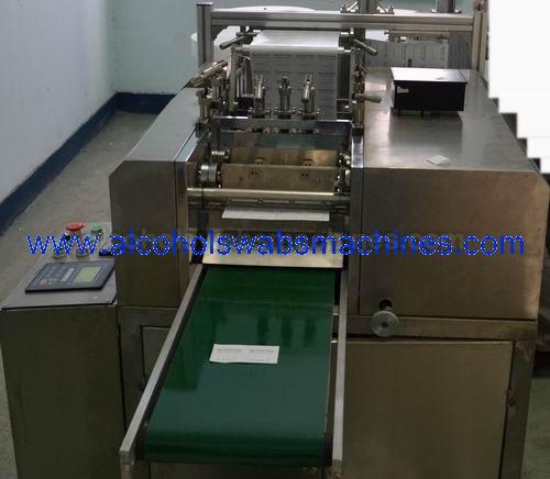Automatic alcohol swabs packaging machine » AASM